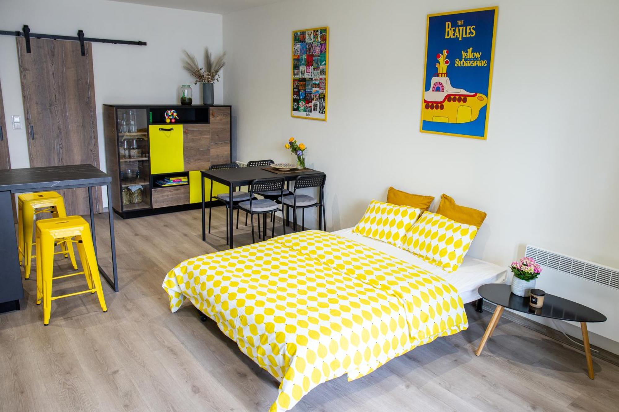 Apartman Yellow Submarine Se Slunnou Terasou Kutná Hora Exterior foto
